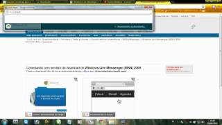 Como baixar e instalar o msn 2009 [upl. by Tiebout]