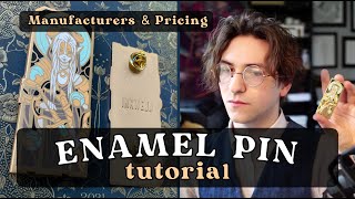 How to Make Enamel Pins amp Where to Get Pins Made Plus My Collection [upl. by Yrnehnhoj]