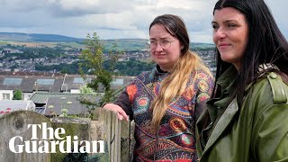 The real Derry girls and the peace walls that divide their city [upl. by Elkcim405]