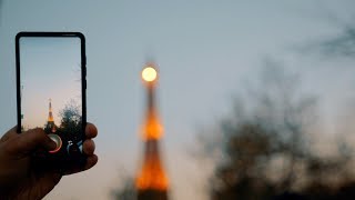 How I took Eiffel Tower night shot ILLEGAL ⚠️ [upl. by Nutter]