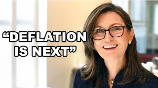 quotDeflation is Nextquot  Cathie Wood CEO Ark Innovation Funds [upl. by Fauver]