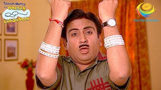 Jethalal wears Dayas Bangles  Taarak Mehta Ka Ooltah Chashmah  Jetha Rocks [upl. by Corilla]