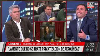 🔴 El radicalismo a favor del PAQUETE FISCAL  Rodrigo De Loredo quotCreemos que es lo mejorquot [upl. by Anitnahs624]