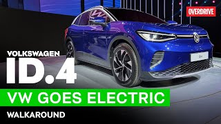 Volkswagen ID4 walkaround  VW goes electric I odmag [upl. by Bigelow]