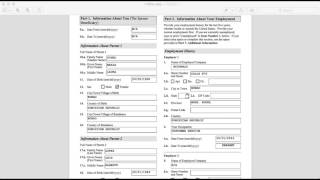 HOW TO FILL A I130A [upl. by Rachel]