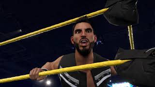 Johnny Gargano Entrance  WWE 2K22 [upl. by Ernestine]