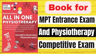 MPT entrance exam book l physiotherapy competitive exam book l MPT book [upl. by Nnaeerb248]