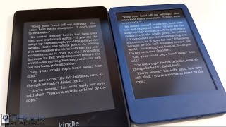 2022 Kindle vs Paperwhite 4 Comparison Review [upl. by Suiravat]