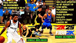 NBA 2K25 ANDROID KYRIE IRVING THE KING OF ANKLE BREAKER GAMEPLAY V98 UPDATED [upl. by Notwen]