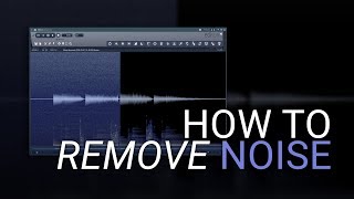 How to Remove Noise from Vocals and Recordings Hiss Hum Background Noise [upl. by Hannavas]