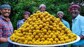 1000 LADDU  Diwali Sweets Recipe  Boondi Laddu Making in Village  Indian Dessert Recipes Cooking [upl. by Isidoro]