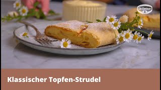 Klassischer TopfenStrudel [upl. by Bakki]