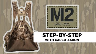 M2 Turkey Vest  INSTRUCTIONS  Carl Kossuth amp Aaron Warbritton go stepbystep through the M2 Vest [upl. by Blackman]