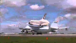 NASA Transports Space Shuttle Enterprise to New York [upl. by Ahserb]