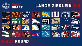 2024 FULL First Round Mock Draft Lance Zierlein 30 [upl. by Anaehr]