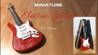 DIY Miniature Electric Guitar [upl. by Ho]