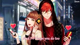 Nightcore  Your Text Switching Vocals  Lyrics  Mystic Messenger [upl. by Engapmahc]