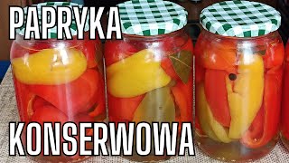 Najlepsza 🌶️Papryka Marynowana 🌶️Prosty Sprawdzony Przepis [upl. by Primo]