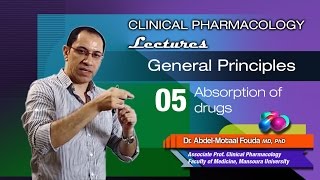 General Principles of Pharmacology Ar  05  Drug absorption and the pKa [upl. by Hugues]