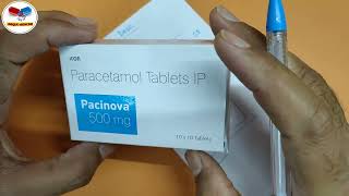 Paracetamol Tablet 500mg । Paracetamol Tablets IP 500 mg  Paracetamol Tablet Uses in Hindi [upl. by Hannon]