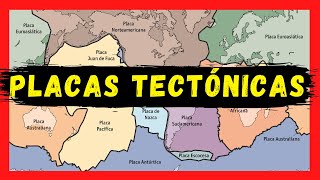 🔴 TECTÓNICA DE PLACAS Y DERIVA CONTINENTAL 🌋 Principales placas Tectónicas del mundo 🌎 GEOLOGÍA [upl. by Elok646]