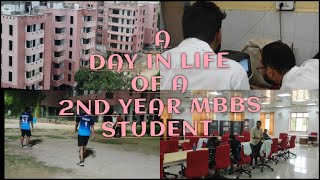 A Day in Life of a 2nd Year MBBS  Asmc Fatehpur  Hostel life  Postings💊 mbbs neet trending [upl. by Elokin]