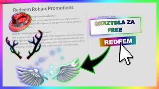 TEN KOD DA CI DARMOWE PRZEDMIOTY  ROBLOX [upl. by Vachill348]