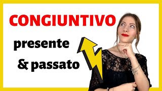 CONGIUNTIVO PRESENTE e PASSATO italiano verbi irregolari modali ausiliari  Learn Italian 1 [upl. by Swor]