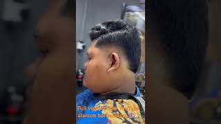 Brust fade Full video follows YouTube alarcon barbershop 💈 [upl. by Eiltan]