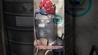 water tank cleaning without Empty fully automatic machinizd tank watertank watertankcleaning [upl. by Nnairac810]