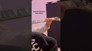 Constant Headache  Joyce Manor Guitar [upl. by Ahsenyt]