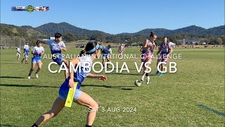 AIC Cambodia vs Great Britain  MIXED OPENS [upl. by Sivahc]