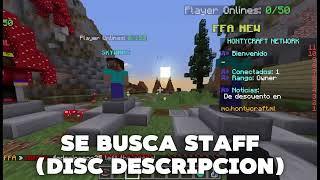 SE BUSCA STAFF  HONTYCRAFT [upl. by Lleddaw]