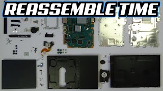 Sony PlayStation 2 Slim  REASSEMBLE 46 Parts [upl. by Andonis]