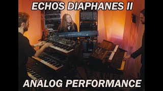 VALMONT  ANALOG LIVE  ECHOS DIAPHANES II [upl. by Peyter]