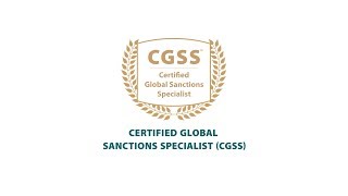 ACAMS New certification in Global Sanctions CGSS [upl. by Notliw]