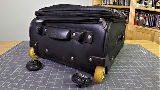 Fix It Roller Luggage Wheel Replacement for 5  Easy Tutorial [upl. by Herrick]