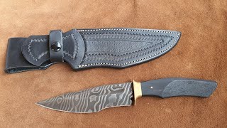 Navajas Miguel Barbudo Knives quotCainejoquot Hand Made Custom Fighter HOT [upl. by Lorenzo]