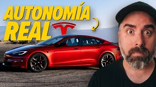 TESLA MODEL S PLAID Autonomía real ¿Cómo es viajar con un coche de 1020 CV [upl. by Dmitri537]