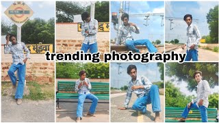 Top trending photography poses  live photography  photo poses for boy  best pose 2024 [upl. by Arlana]