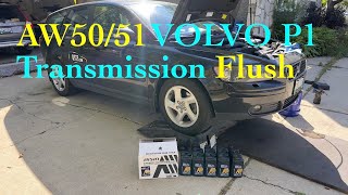 Volvo C30 S40 V50 C70 P1 AW5051 Transmission flush Best Video out here [upl. by Eiggep]