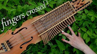 Crossed Fingerings  Nyckelharpa quotCheatquot Technique [upl. by Nirrac980]