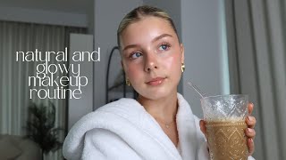 my natural and glowy updated makeup routine [upl. by Atinar]