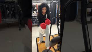 BOXING GLOVES SHOPPING 😂🥊 gloves boxing neethashetty gymmotivation [upl. by Yhtrod]