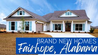 TOUR BRAND NEW HOUSES IN FOX HOLLOW FAIRHOPE ALABAMA 2024 [upl. by Truitt]