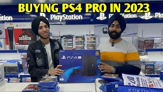 BUYING PS4 PRO IN 2023 CHEAPEST PLAYSTATION PRICES IN KAROL BAGH [upl. by Otsedom]