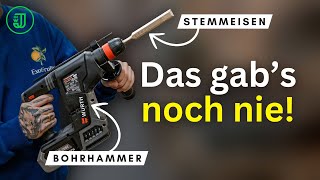 Der TRICK mit dem BOHRHAMMER den jeder HEIMWERKER kennen sollte 😲  Jonas Winkler [upl. by Enileuqcaj965]