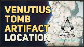 Venutius Tomb Artifact Location Assassins Creed Valhalla [upl. by Alyssa57]