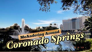 MeAnderingAround Disney Resorts Coronado Springs [upl. by Fleeta]