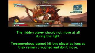 Borderlands 2  Terramorphous the Invincible Easy Kill [upl. by Colville]